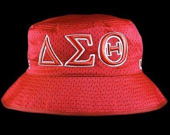 delta sigma theta bucket hat