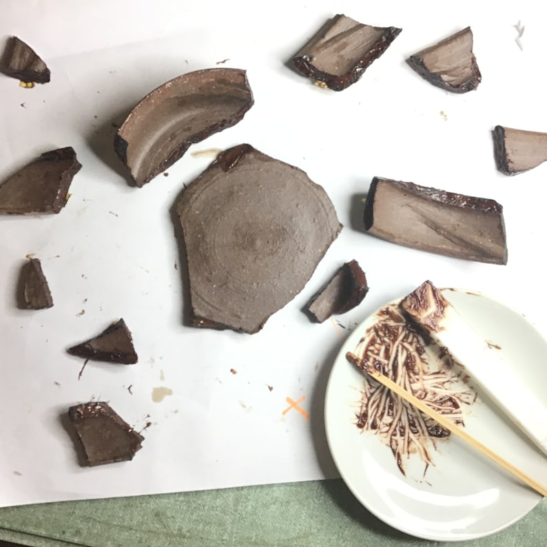 Kintsugi Traditional Materials With Kiurushi Rice Glue Etsy