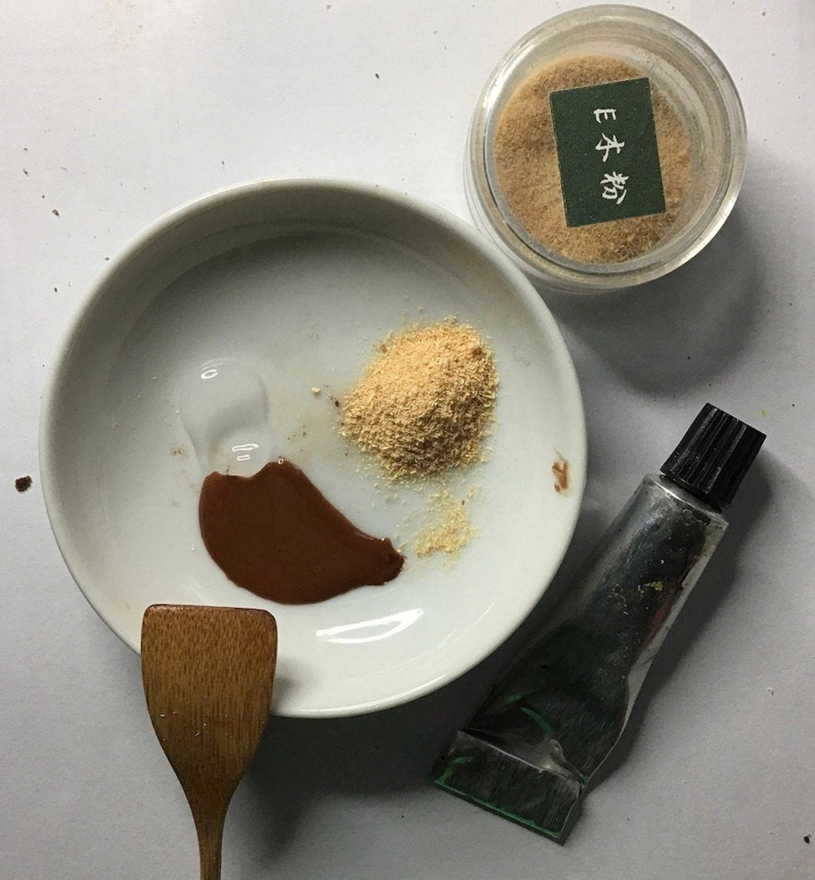 Kintsugi Traditional Materials With Kiurushi Rice Glue Etsy