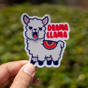 Pegatina Drama Llama