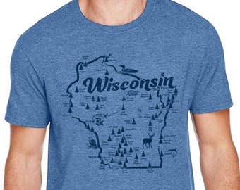 Wisconsin State Parks — Graphic T-shirt by Ryan Ebert