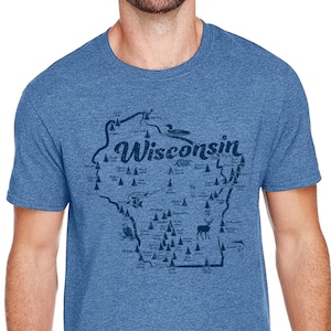 Wisconsin State Parks — Graphic T-shirt by Ryan Ebert
