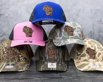 Fish of Wisconsin — Richardson Snackback Hats