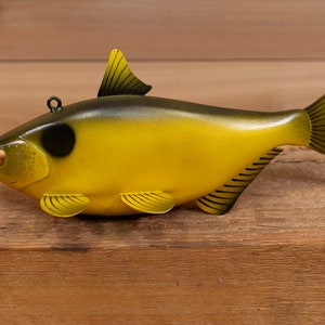 Sardinata Spear Fishing Decoy Collectible Handmade by Ryan Ebert