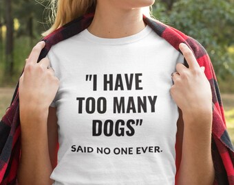 Hund-Liebhaber-Shirt lustige Hund Shirts Hund Shirts für Frauen Hund Hund Hund Shirt Hund Mama Shirt Hund Hund Besitzer Shirt Geschenke für Hundeliebhaber Hund Hund Hund Mama Geschenk