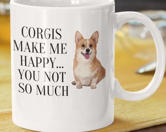 Corgis Geschenke Corgis Mama Hund Liebhaber Becher Hund Liebhaber Geschenk lustige Hund Becher Hund Mama Kaffee Becher Hund Papa Becher Geschenk für Hundeliebhaber Hund Hund Hund Mama Geschenk
