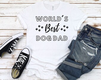 Hund Papa Shirt Hund Liebhaber Shirt Hund Papa Geschenk Hund Besitzer Shirt Geschenke für Hundeliebhaber Besitzer der Welt besten Hund Papa Shirt Hund Liebhaber Geschenk Hund T Shirt