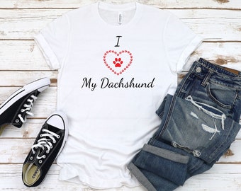 Dachshund Shirt Dachshund Lover Gift Weiner Dog Lover Shirt Dog Dad Mom Shirt Dog Shirts For Women Dog Owner Shirt Gifts For Dog Lovers