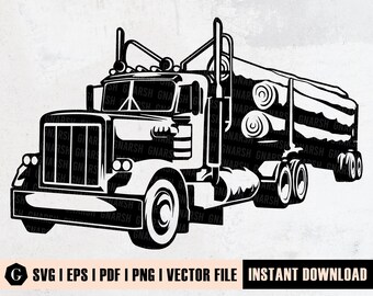 Free Free 314 Logging Truck Svg Free SVG PNG EPS DXF File