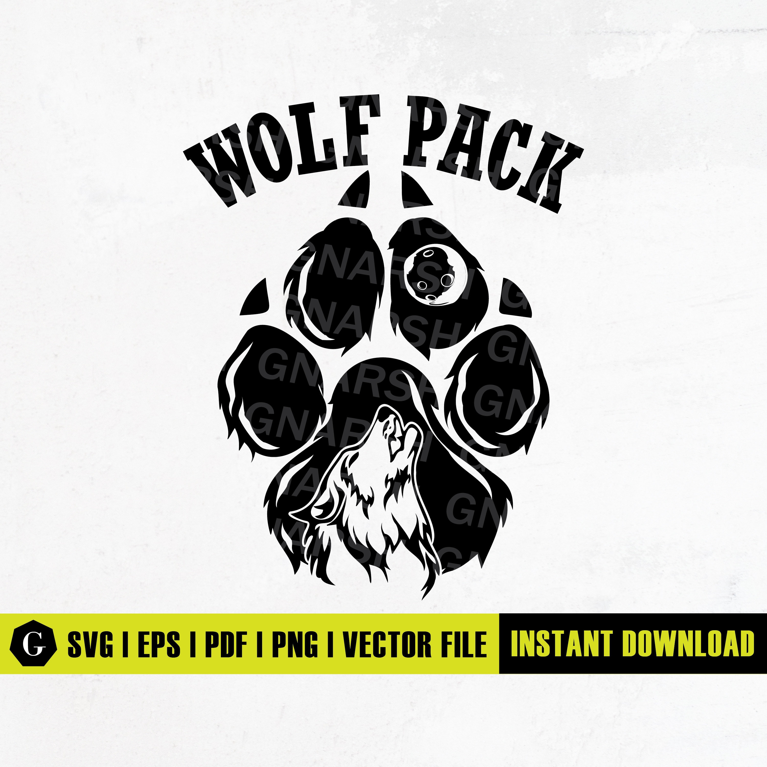 Wolf Pack SVG Wolfpack Svg Wolf Howling Svg Howling Wolf - Etsy Australia