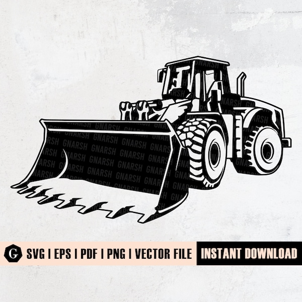 Bulldozer Svg File | Construction Truck Svg | Heavy Equipment Bulldozer Clipart | Bulldozer Driver Svg Bulldozer Clipart Bulldozer Cut Files