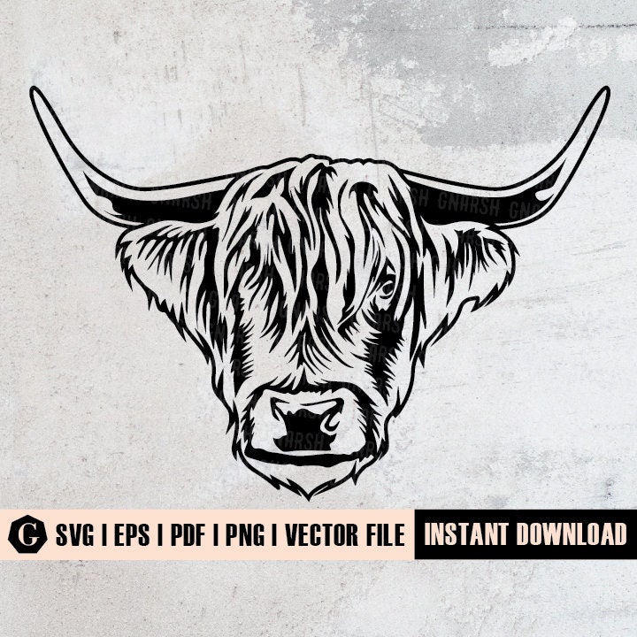 Free Free 290 Highland Cow Svg SVG PNG EPS DXF File