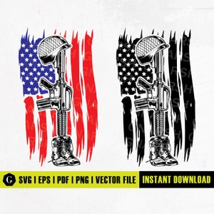Fallen Soldier Tribute Svg | Veteran Soldier Svg | Combat Boots svg | Military Boots Svg | Navy svg | Veteran svg | Army svg | Soldier svg