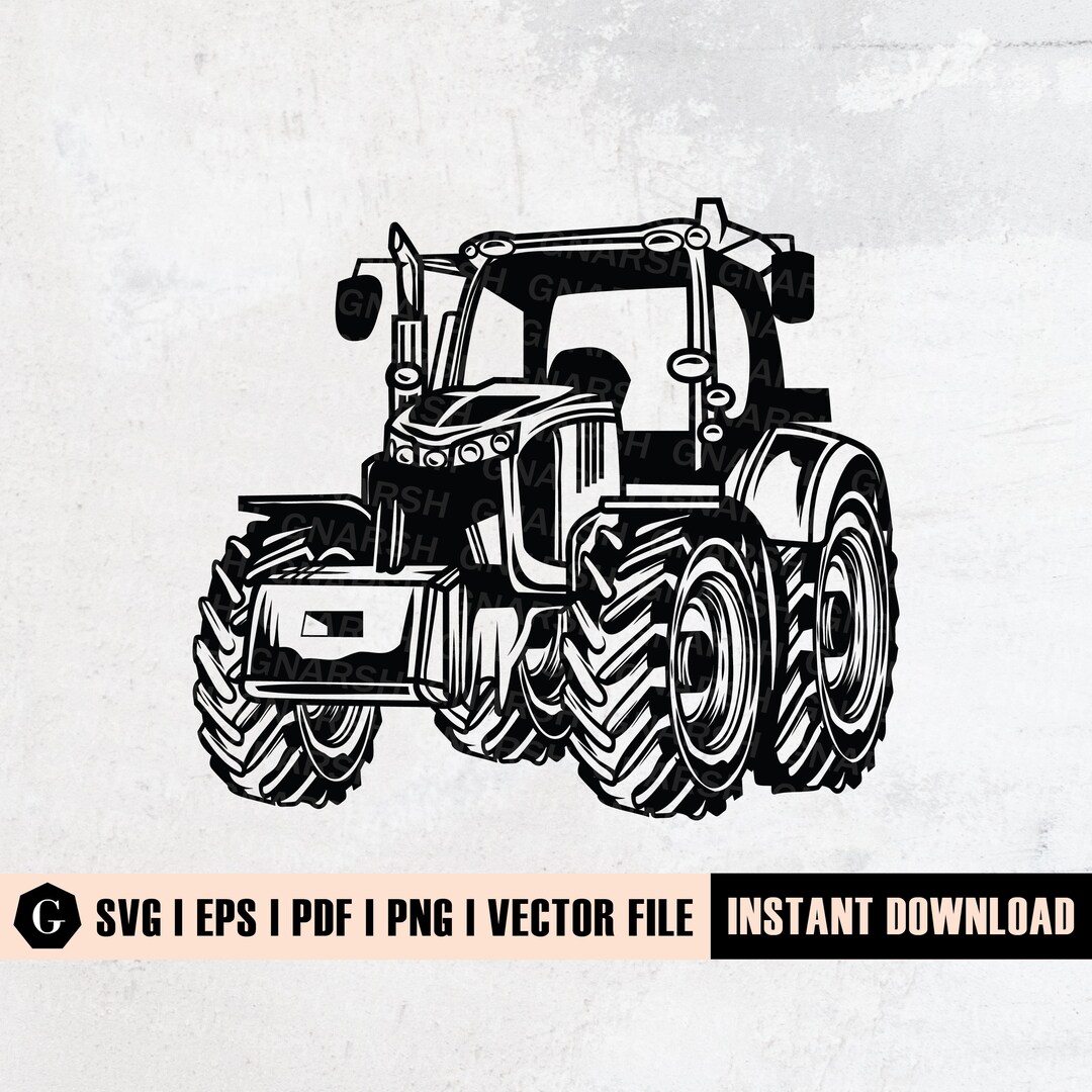 Tractor Svg File Tractor Files for Cricut Tractor Cut Files Farm