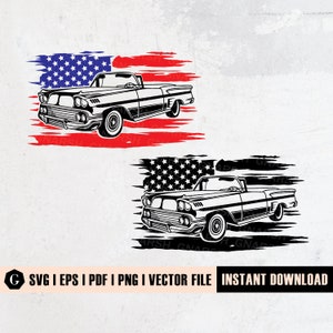 USA Vintage Sport Car Svg File | Sports Car Clipart | Car Clipart | Vintage Car Svg | Old Car Svg | Car Svg | Us Vintage Car | Racer svg