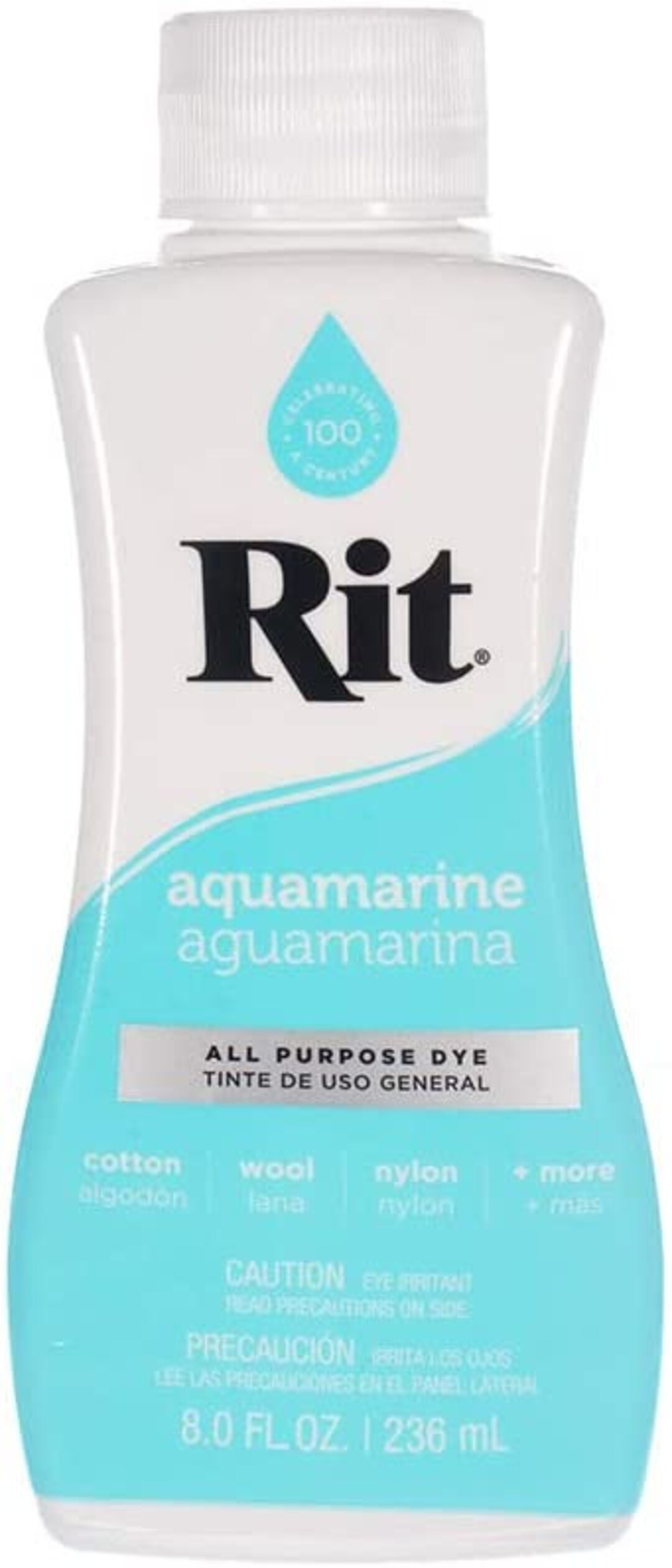Rit All Purpose Dye, Aquamarine - 8.0 fl oz