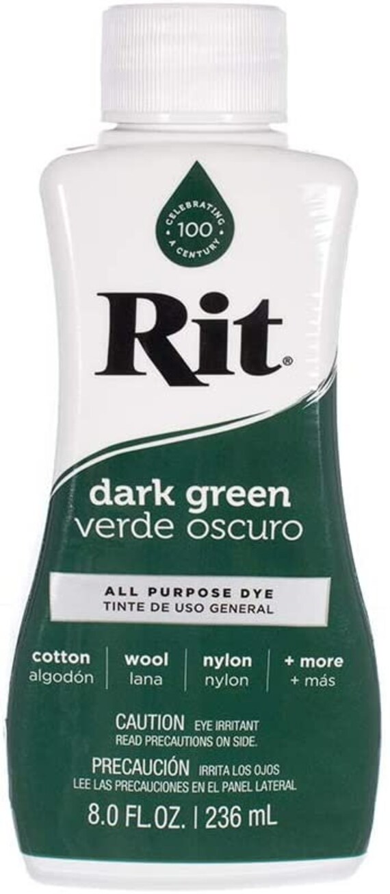 Rit Dye Dark Green Liquide 8 oz