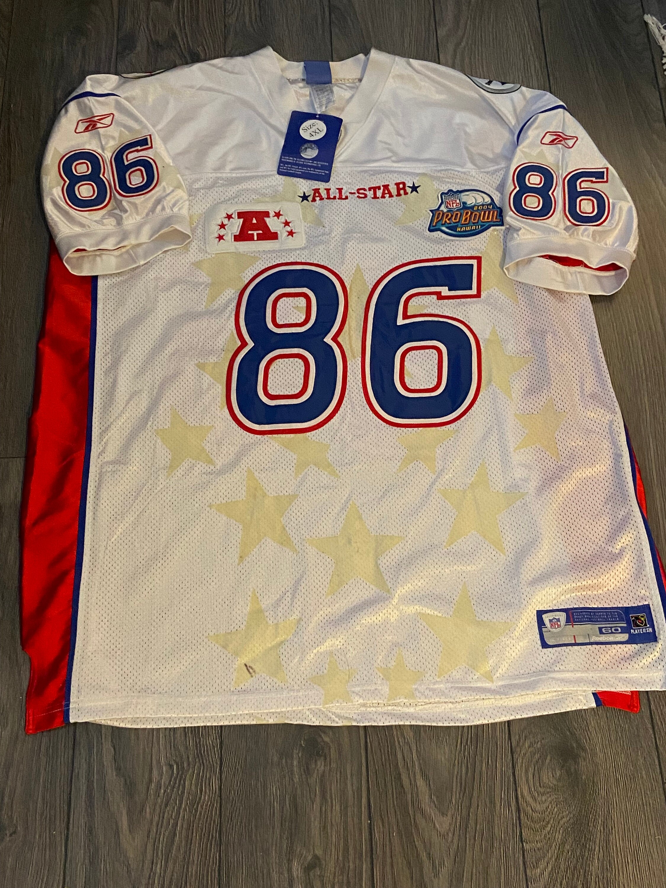 All Star NFL Pro Bowl Hawaii Ward 86 Jersey 4XL - New With Tags - Etsy