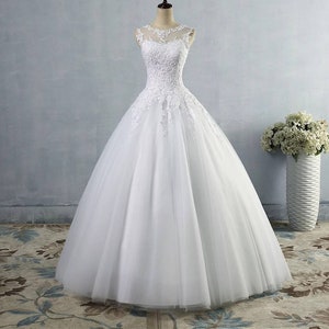 Wedding gown wedding dress ballgown wedding dress lace wedding dress