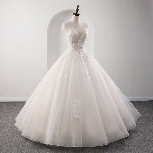 LABYRINTH Fantasy Wedding Dress Ballgown With Removable - Etsy