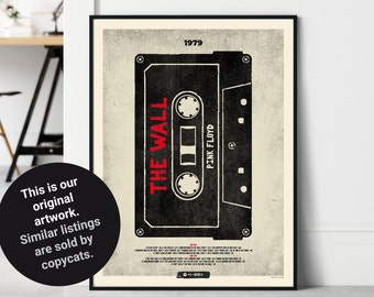 Custom Cassette Tape Album Art Print: Personalized Music Poster