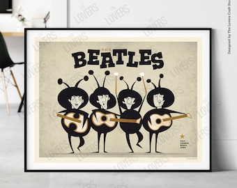 ビートルズ - サージェント・ペパーズ ポスター (24x24) - Etsy 日本