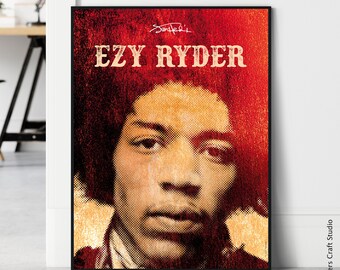 Jimi Hendrix Rolling Stone Cover Poster – 22.25 X 34.5 Inches – Brand New & Rolled