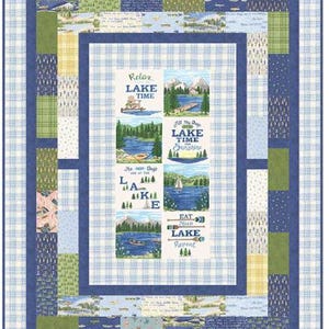 Summer Time Quilt Kit with pattern (60.5&quot; x78.5&quot;)