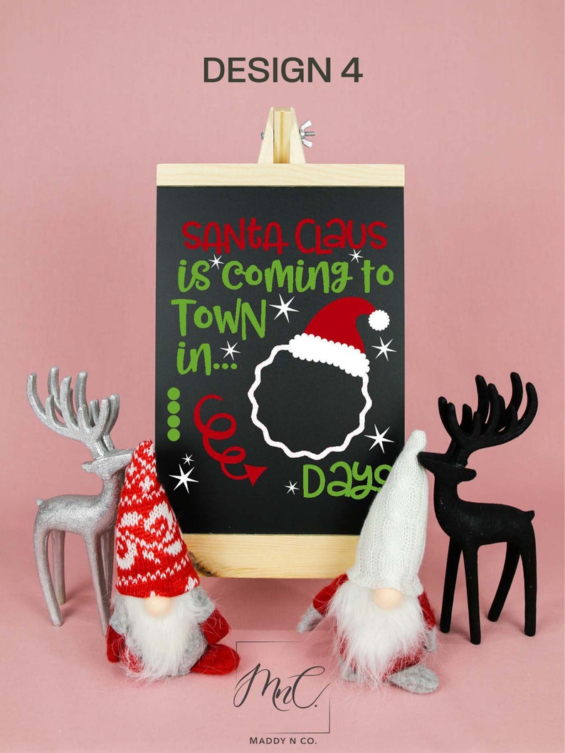 Christmas Countdown Chalkboard