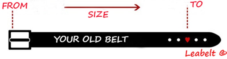 Black Natural Leather Classic Belt for men image 8