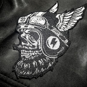 biker patch Patch for Jeans Patches for jackets cute patch Embroidered Patches sew on back patch embroidered iron biker patch