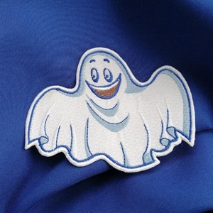 Halloween Ghost Patch for Jeans Patch for Jackets Cute Patch Embroidered patches sewn on the back Patch Stitched patch Sarcastic patch