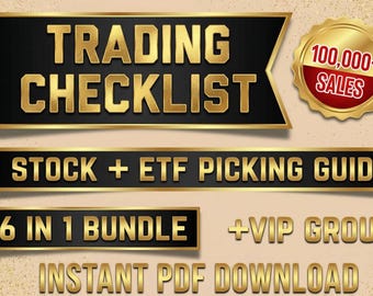 Stock Trading Checklist: ETF & Stock Picking Guide (PDF)