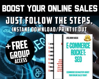 SEO Secrets for Ecommerce Dominate Your Market with Proven Techniques Etsy Amazon eBay SEO