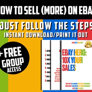 eBay Hero Verhoog uw omzet Hoe u meer kunt verkopen op eBay Beginnersgids eBay-verkoper