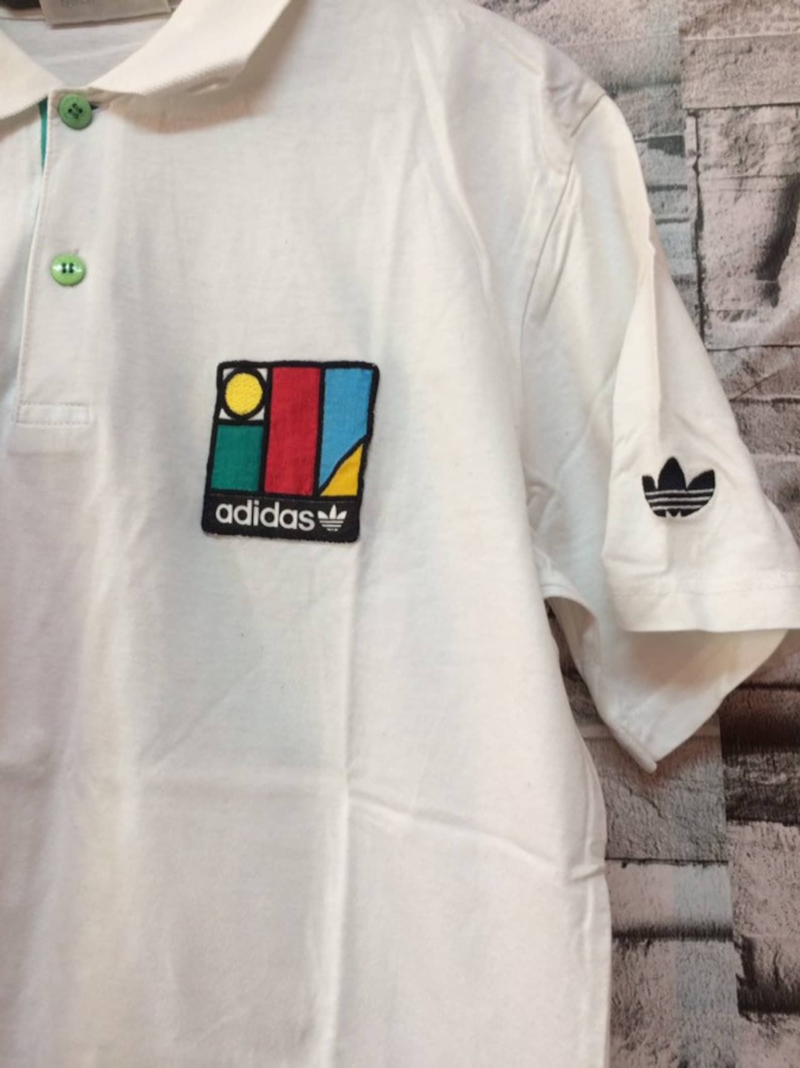 Vintage 80s 90s Adidas Ivan Lendl Polo Shirt Descente Etsy