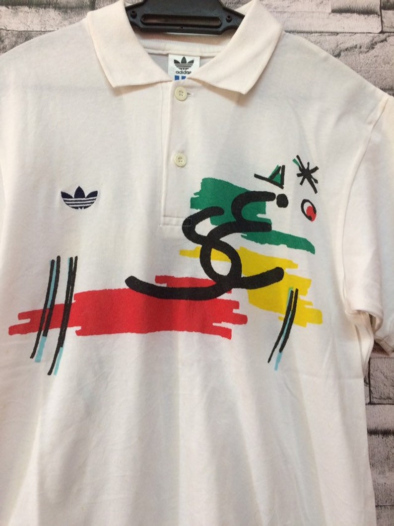 Vintage 80s 90s Adidas Tennis Stefan Edberg Polo Shirt | Etsy