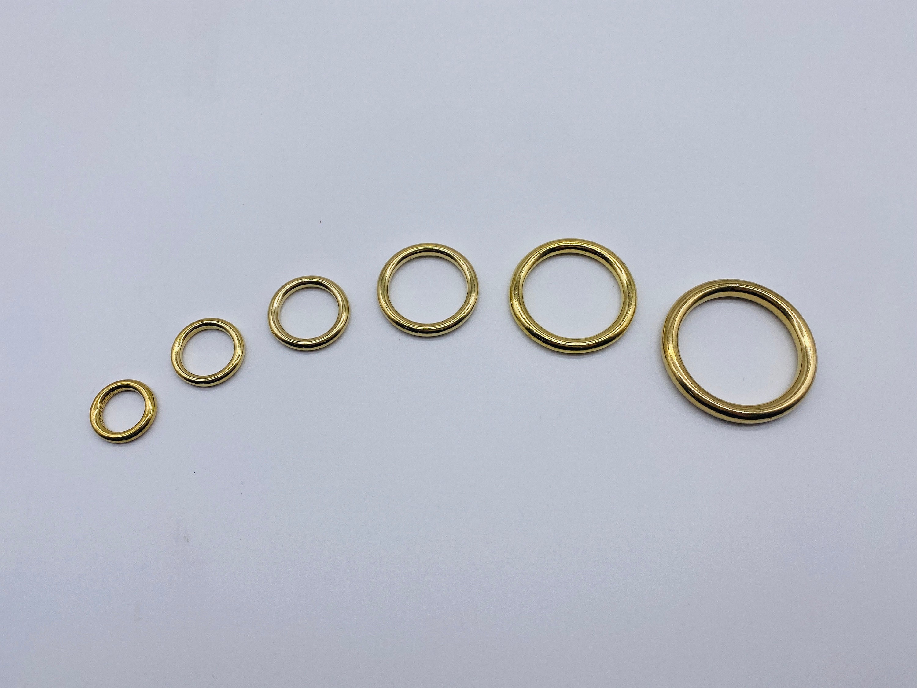 O-ring Findings Metal Non-welded O Rings for Belts Bags Lanyard