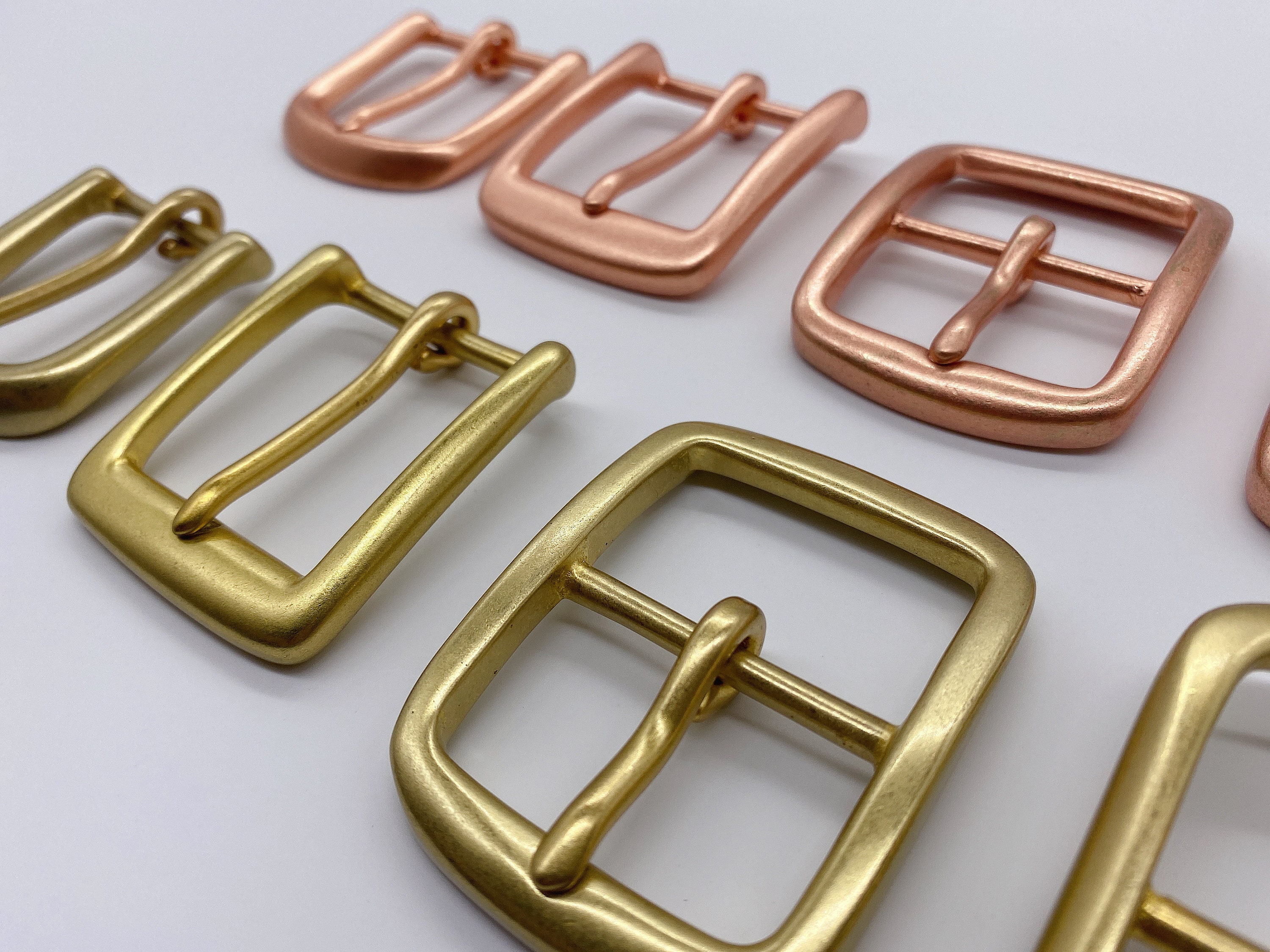 Solid Brass/copper Belt Buckle 3840mm Leather Crafts Hardware Etsy UK