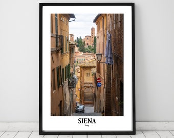 Siena Italy Photo Print – Tuscany Travel Wall Art (Digital Download)