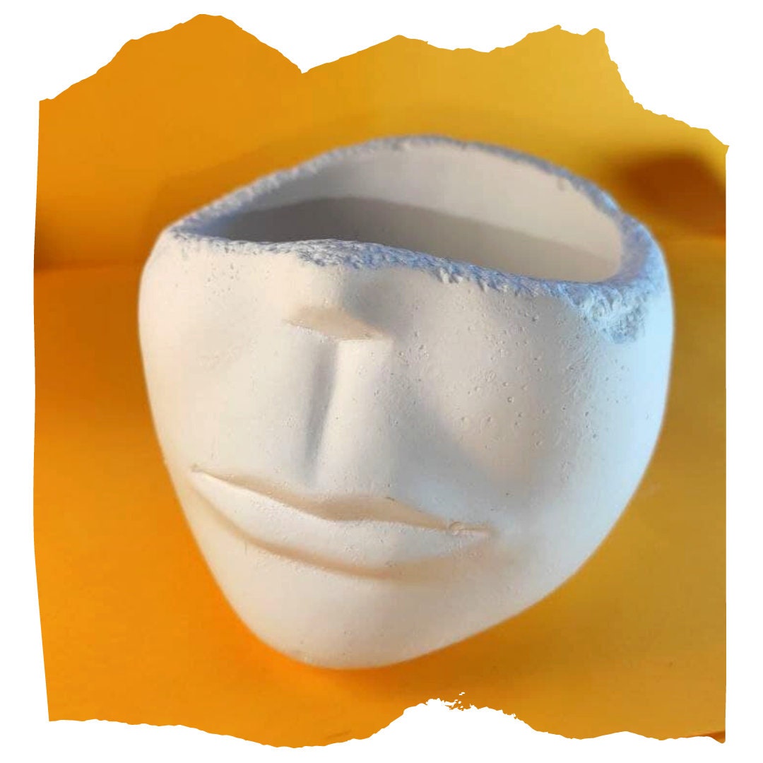 Head Planter Face Planters Face pot Pots for Plants Etsy