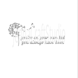 you&#39;re on your own kid you always have been SVG with a flower | Taylor Swifties digital download |