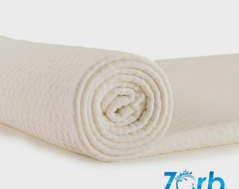 ZORB 3D Bamboo Dimple LITE Absorbant Fabric Natural