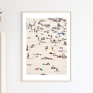 Bondi Beach Print , Sydney Framed Print , Australian Photography , Aerial Print , Minimal Beach Art , Home Decor , 12x16 18x24 24x32 frame