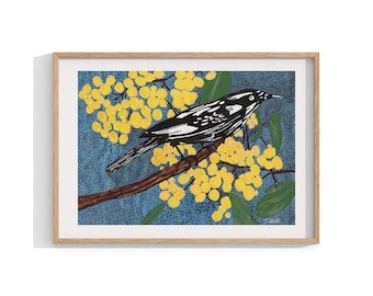 Aboriginal Framed Print , Indigenous Wall Art , Contemporary Wall Decor , Australian Art , Painting Living Room Decor