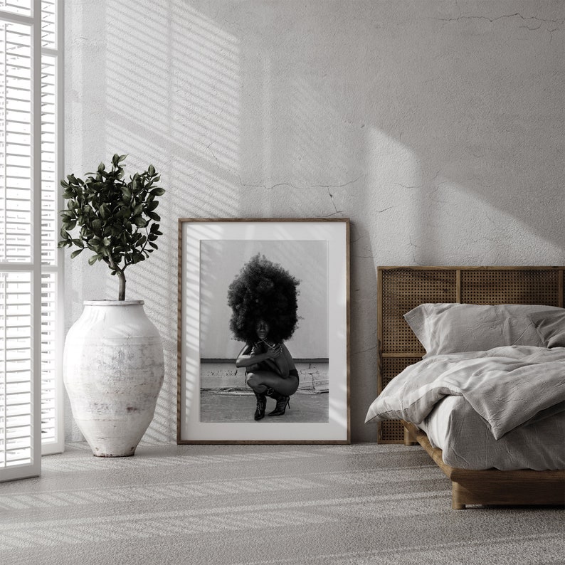 Black and White Wall Art Fashion Photography Portrait Etsy UK