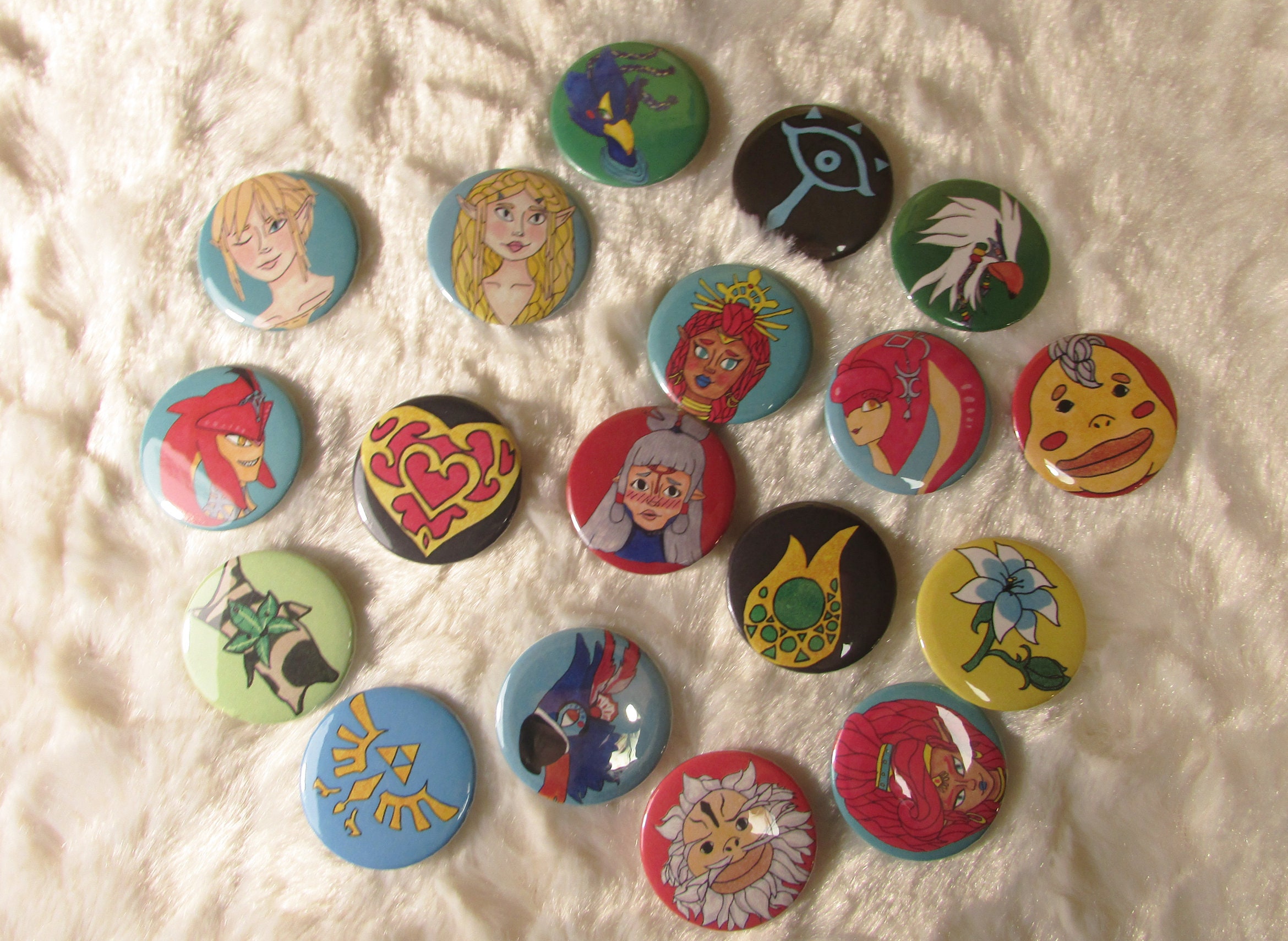 Zelda Breath of the Wild Pin Packs Etsy