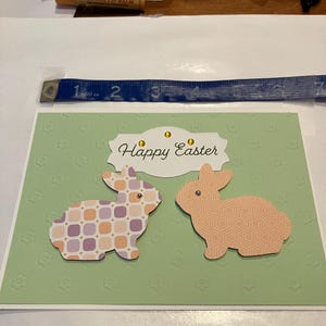 Osterhase Karte