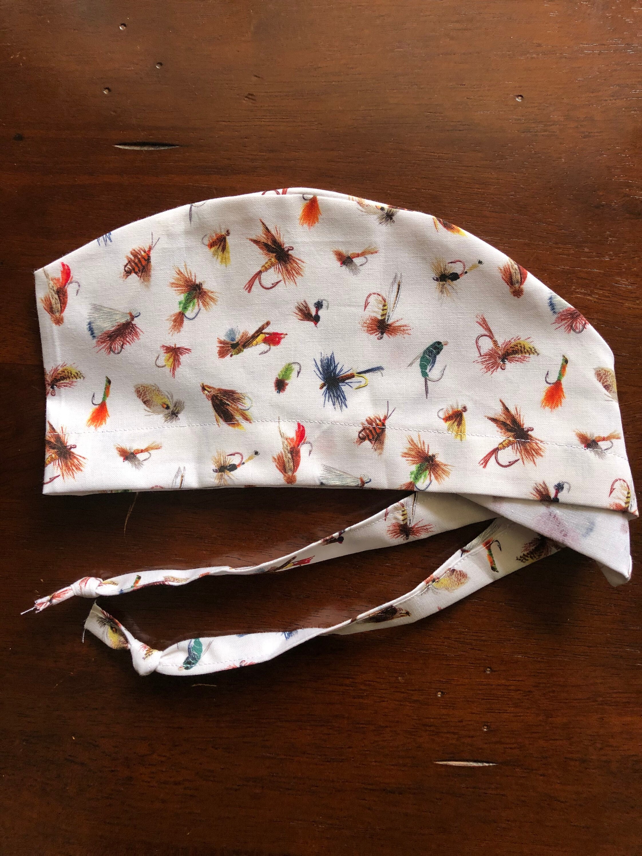Fly Fishing Scrub Cap | Etsy Australia