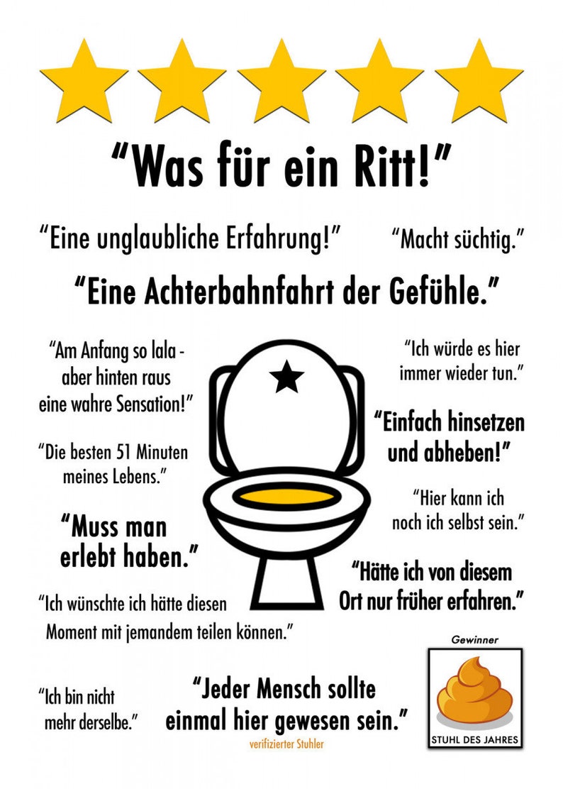 German Toilet Reviews poster image 1